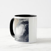 Tropische cycloon Phet in het Arabische Zee Mok (Voorkant links)