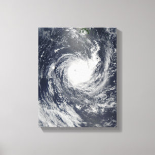 Tropische cycloon Wilma Canvas Afdruk