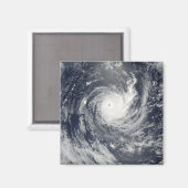 Tropische cycloon Wilma Magneet (Voorkant / Achterkant)