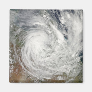 Tropische cycloon Yasi over Australië 2 Magneet