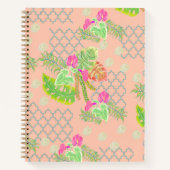 Tropische dagen notitieboek (Voorkant)