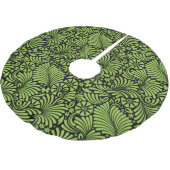 Tropische Damask Pattern Beach Vakantie Kerstboom Rok (Gekanteld)