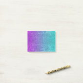 Tropische Dok Glitter Gradiënt afslaan Post-it® Notes (Op bureau)
