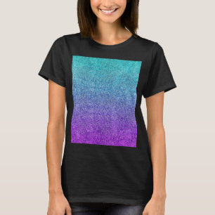 Tropische Dok Glitter Gradiënt afslaan T-shirt