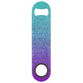 Tropische Dok Glitter Gradiënt Speed Flessenopener (Achterkant)