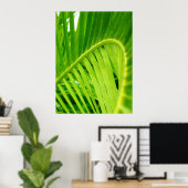 (Tropische draai) Poster afdrukken (Thuiskantoor)