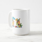 Tropische Drink Mok (Voorkant links)