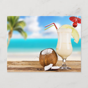 Tropische Drinken Briefkaart