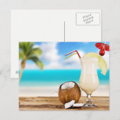 Tropische Drinken Briefkaart (Voorkant / Achterkant)
