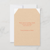 Tropische Drinken Destination Wedding Sla de datum Save The Date (Achterkant)