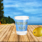 Tropische eilanden — Brwn Shot Glas