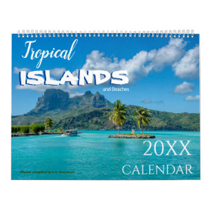 Tropische eilanden en stranden 2027 wandkalender  kalender