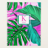 Tropische eilandvibes | Monogram 2025 Planner (Voorkant)