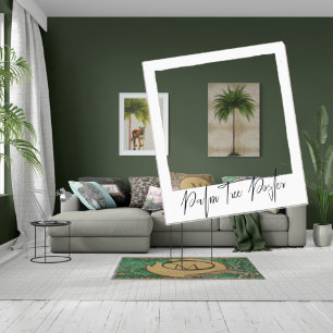  tropische elegant palmboom poster