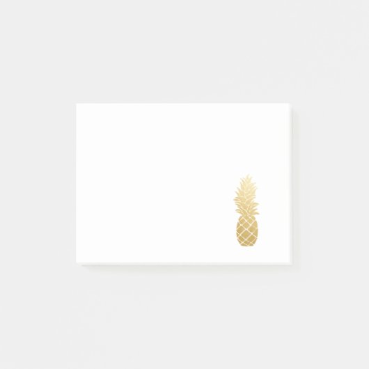Tropische elegantie | ananas post-it® notes (Voorkant)