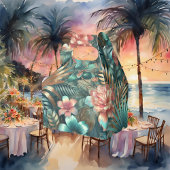 Tropische elegantie bedankdoosjes