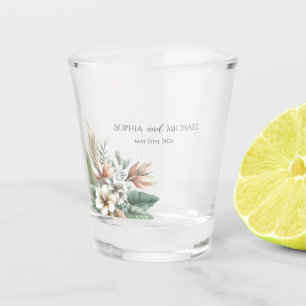 Tropische Elegantie Trouwgeld/schotdans- Shot Glas