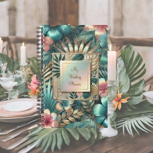 Tropische Elegantie Trouwplanner Planner