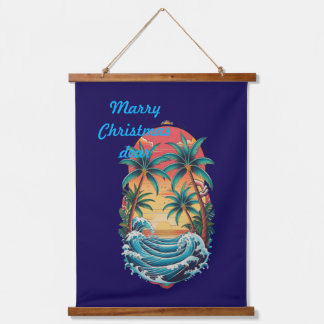 Tropische erfenis: Monterey Inked Paradise Hangend Wandkleed