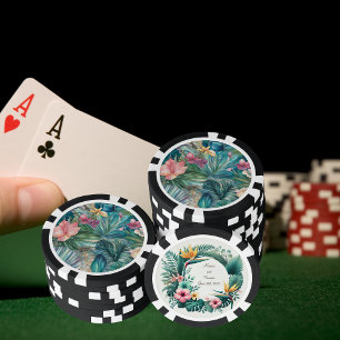 Tropische Essence Poker Chip
