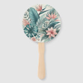 Tropische Essentie Fans Handwaaier (Voorkant)