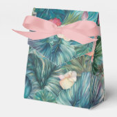 Tropische essentie gebogen bedankdoosjes (Voorkant Zijde)