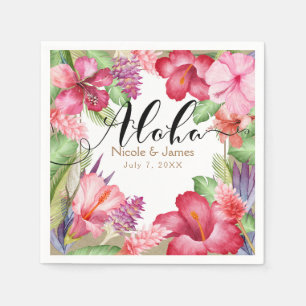 Tropische Exotische Bloemen Elegante Hawaiaanse Al Servet
