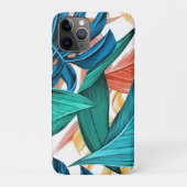 Tropische exotische palmbladeren Case-Mate iPhone case (Achterkant)