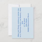 Tropische feest uitnodiging (Achterkant)