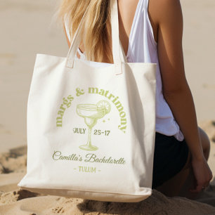 Tropische Fiesta Margarita Bachelorette Tote Bag