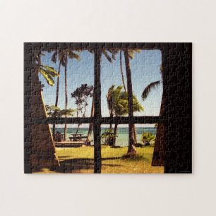 Tropische Fiji Beach Scene 11x14 252pc jpcna Legpuzzel
