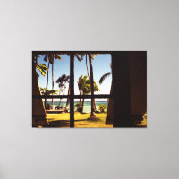 Tropische Fiji Beach Scene 60x40 (150x100cm) waccn