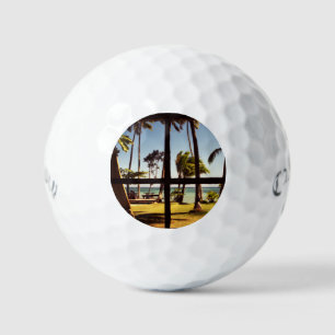 Tropische Fiji Beach Scene css gbcnm Golfballen