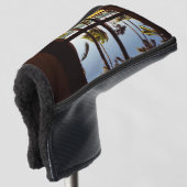 Tropische Fiji Beach Scene PCCNA Golfheadcover (3/4 voorkant)