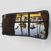 Tropische Fiji Beach Scene PCNM Golfheadcover (Voorkant)