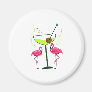 Tropische Flamingo Art Gifts Magneet