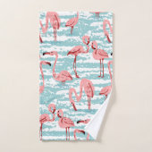 Tropische Flamingo Paradise Bad Handdoek (Handdoek)