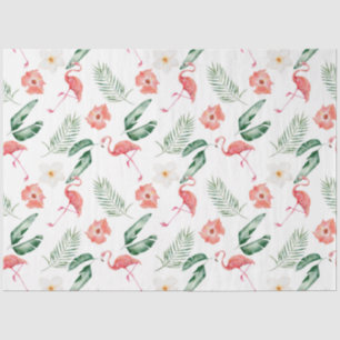 Tropische Flamingo Serie Design 17 Tissuepapier