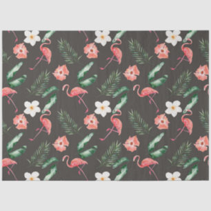 Tropische Flamingo Serie Design 18 Tissuepapier
