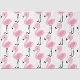 Tropische Flamingo serie ontwerp 3 Tissuepapier