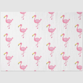 Tropische Flamingo serie ontwerp 4 Tissuepapier