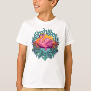 Tropische Flamingo T-shirt