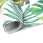 Tropische Flora Cadeaupapier (Rol Hoek)