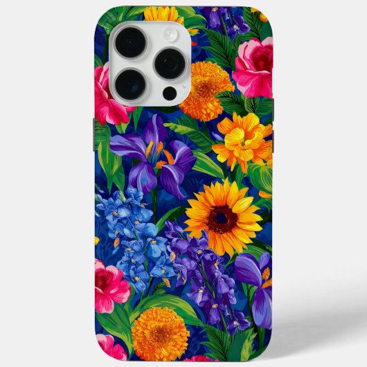 Tropische flora met Vibrant Case-Mate iPhone Case (Achterkant)