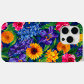 Tropische flora met Vibrant Case-Mate iPhone Case (Achterkant (horizontaal))