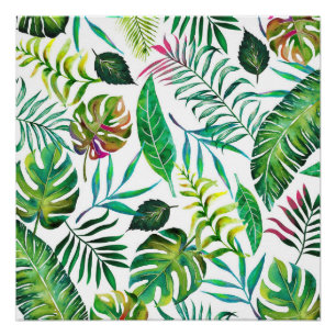 Tropische Flora Perfect Poster