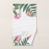 Tropische Floral Bad Handdoek (Handdoek)