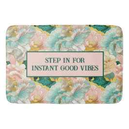Tropische Floral Bath Mat