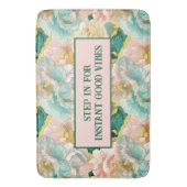 Tropische Floral Bath Mat (Voorkant Verticaal)