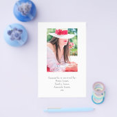 Tropische Floral Beach Celebration of Life Flyer (Enkel)